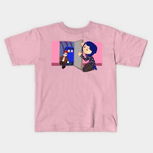 Coraline finds The Raggedy Man Kids T-Shirt